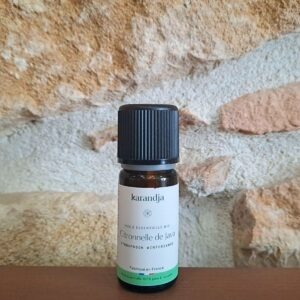 Huile essentielle de citronnelle bio, flacon de 10ml