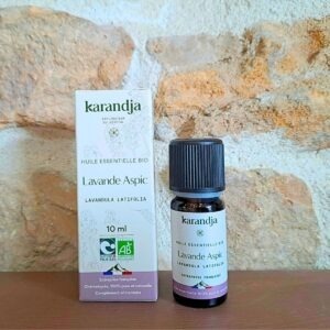 Huile essentielle de lavande aspic bio, flacon de 10 ml