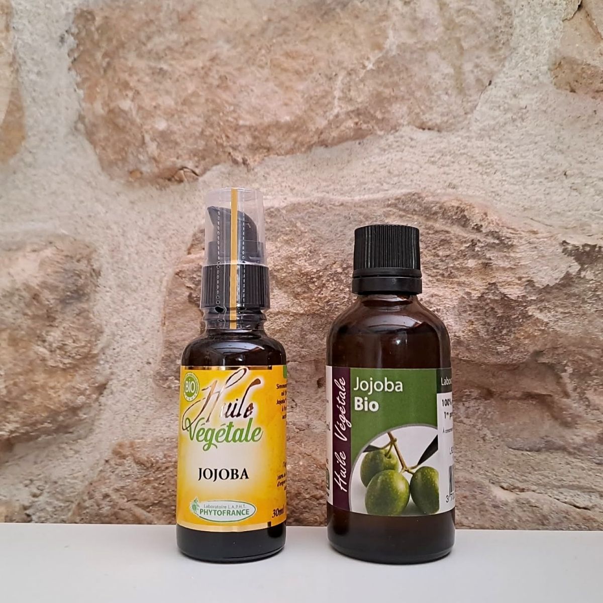 Huile végétale de jojoba bio, flacon de 30ml ou 50ml