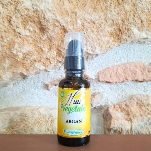 Huile végétale d'argan, flacon pompe de 30 ml