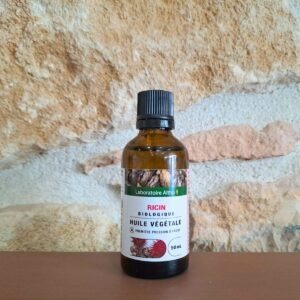 Huile végétale de ricin, flacon de 50ml