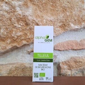 Bourgeon de tilleul bio, flacon de 50ml