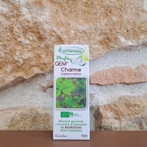 Bourgeons de charme bio, flacon de 40ml